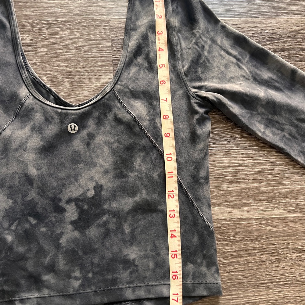 Lululemon Align Long Sleeve Top — Diamond Tie-Dye 6 - Picture 4 of 7